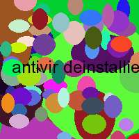 antivir deinstallieren problem